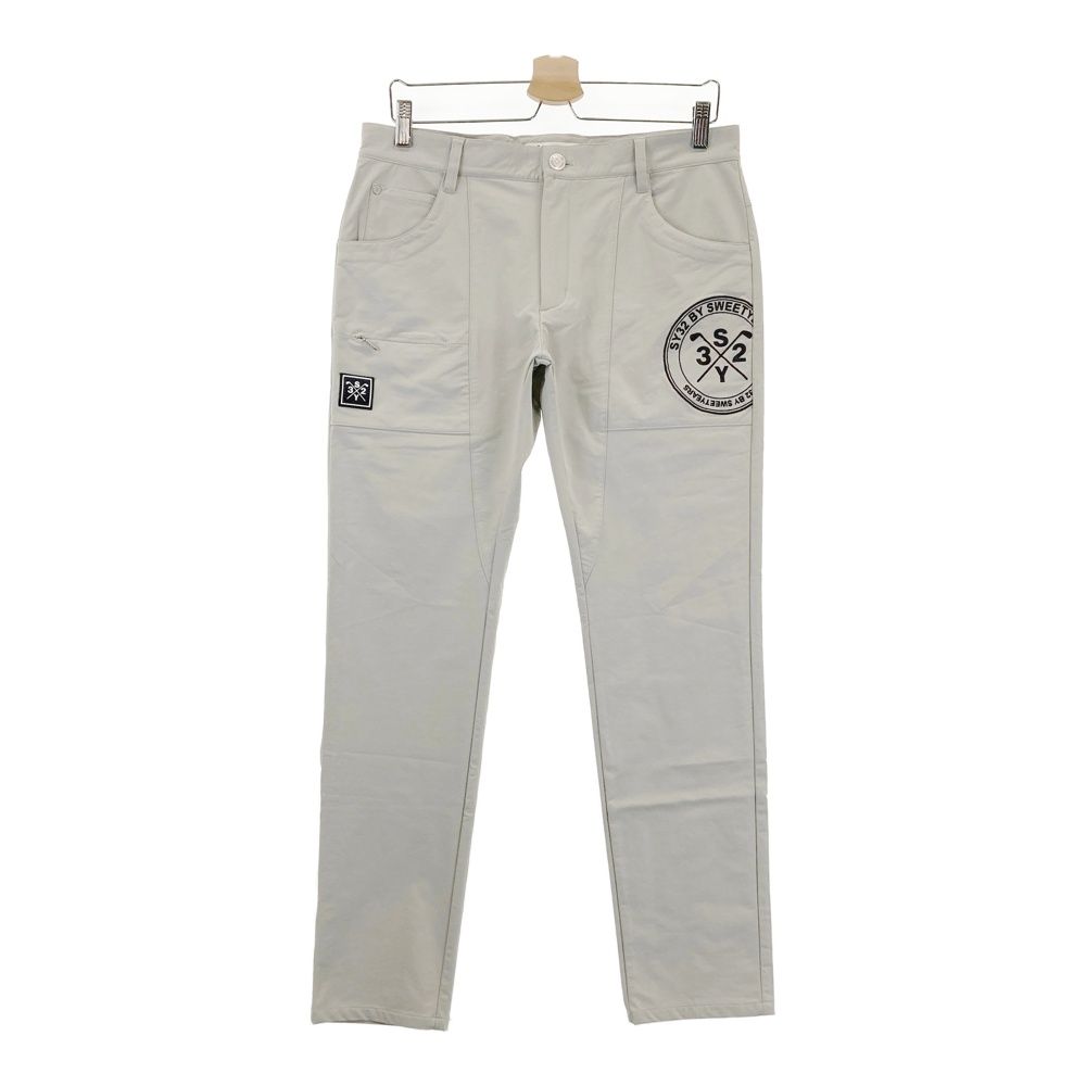 【SY32 SWEET YEARS】レディース ロングパンツ M グレー SY32 by SWEET YEARS - LIGHT SWEAT PANTS | イージーパンツ