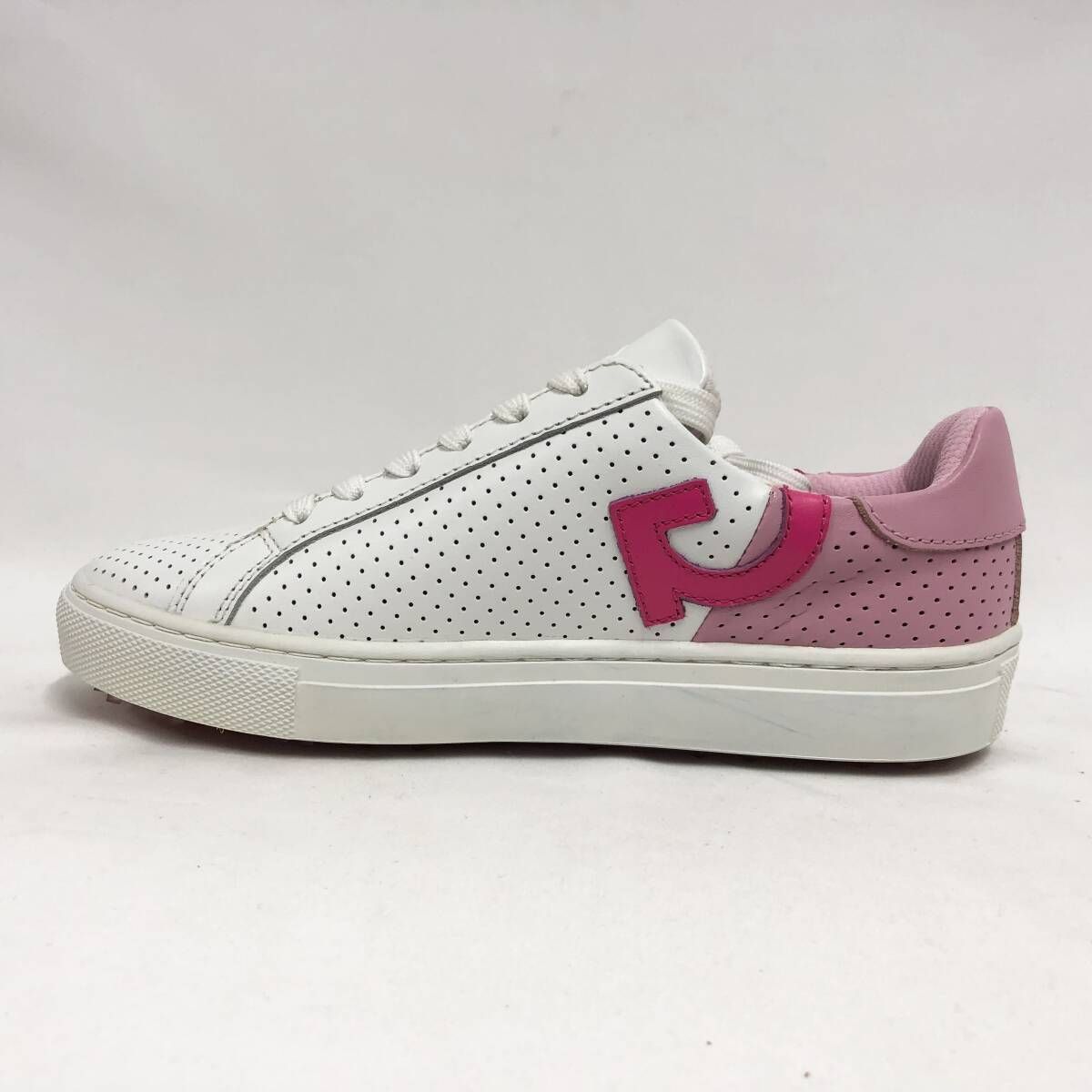 新品 未使用 割引 G/FORE ツートーン パーフ デューフ スパイクレス