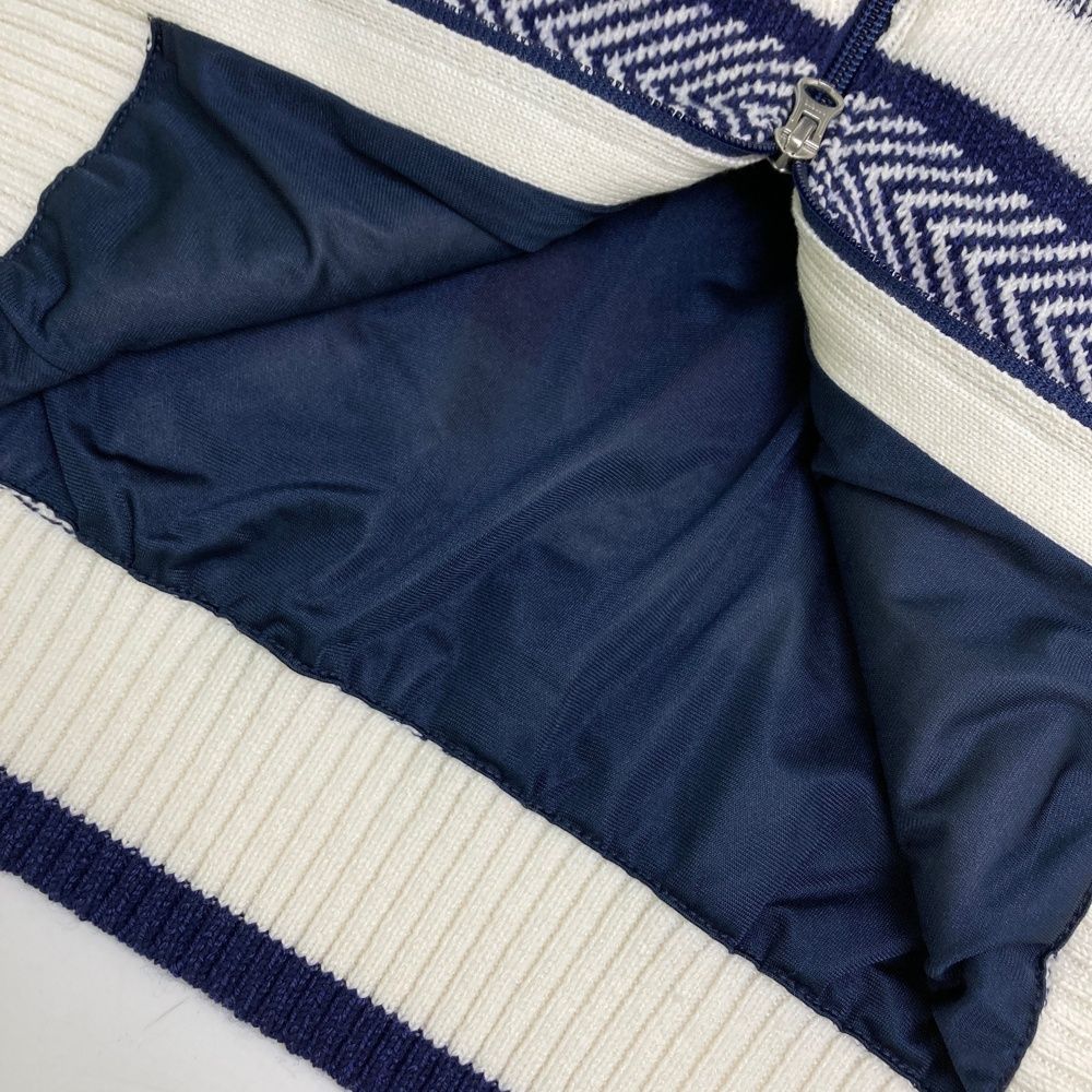 サイズ：L ROSASEN ロサーセン フード付 ニット ジップジャケット