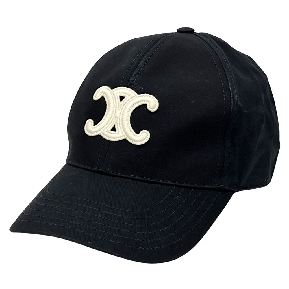 セリーヌ CELINE キャップ レディース メンズ ブランド トリオンフ キャンバス ブラック シンプル カジュアル ユニセックス