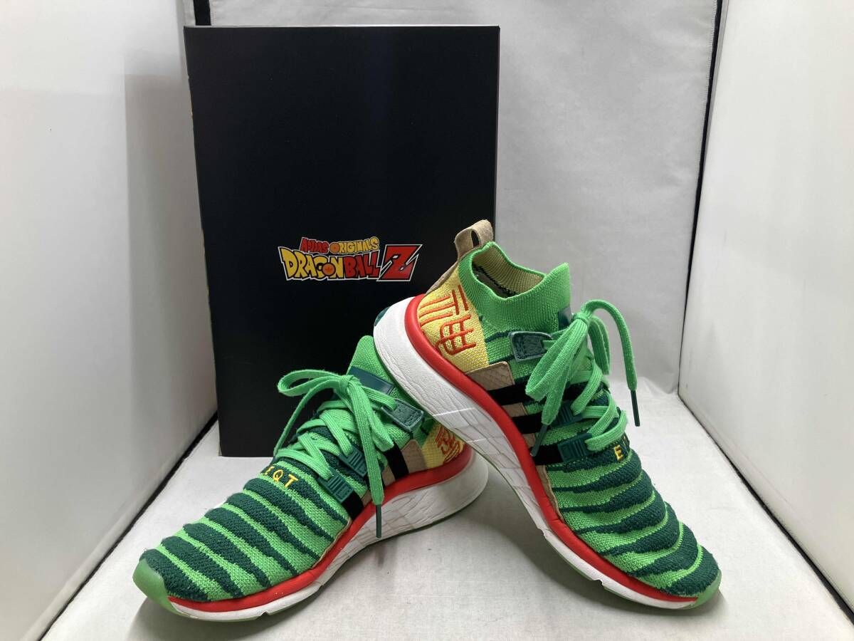 adidas × Dragon Ball Z アディダス × ドラゴンボール ゼット EQT Support Mid サポート ミッド 神龍 スニーカー サイズ26 グリーン