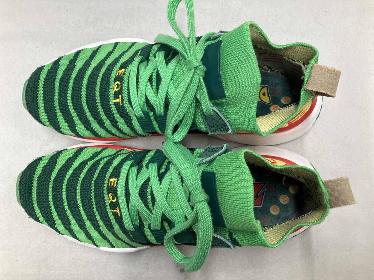 adidas × Dragon Ball Z アディダス × ドラゴンボール ゼット EQT Support Mid サポート ミッド 神龍 スニーカー サイズ26 グリーン