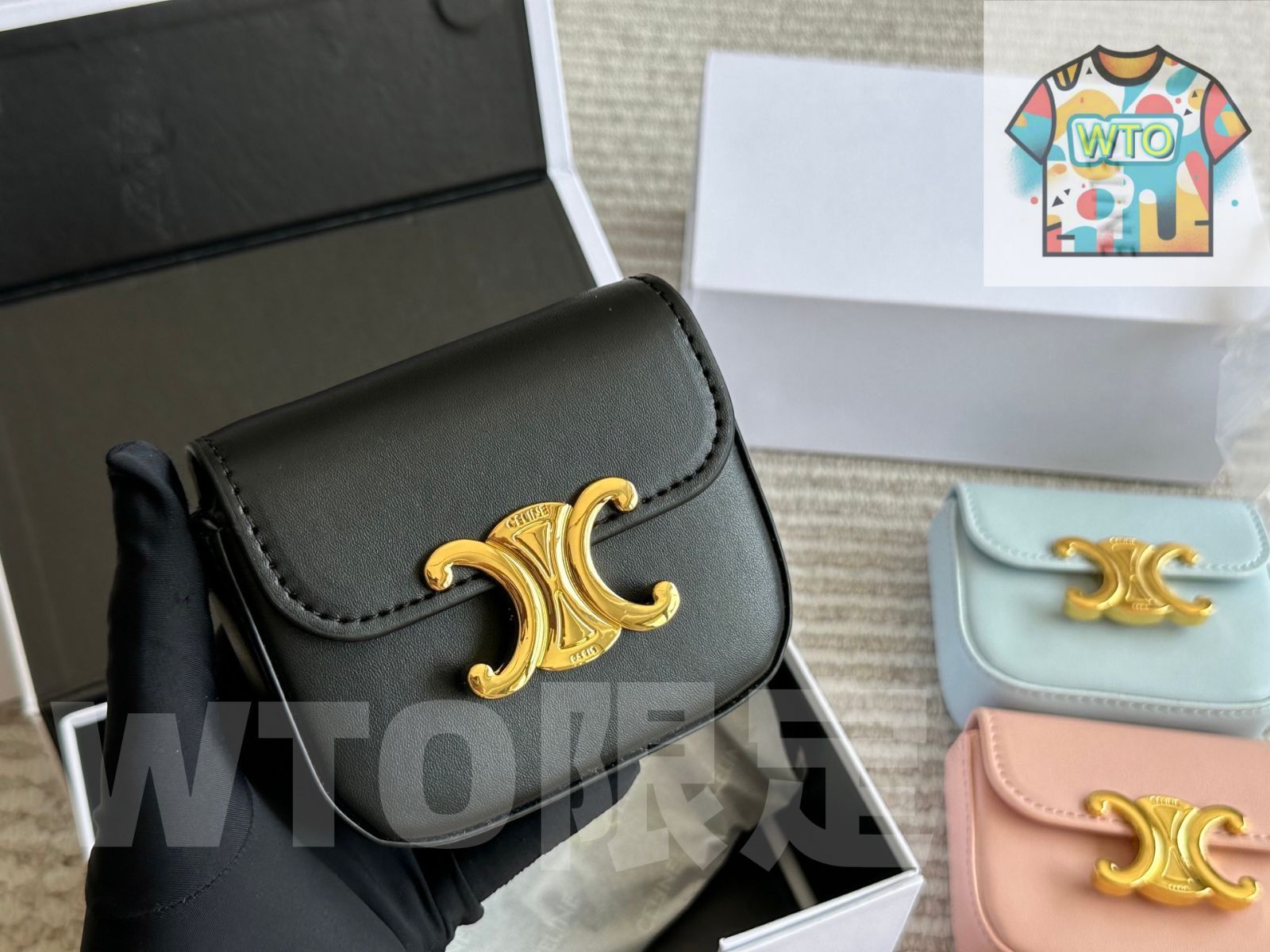 WTO通販 CELINE セリーヌ ミニトリウンフ新シリーズ クールとスウィートの新コンビネーション-WTO輸入-JZM02