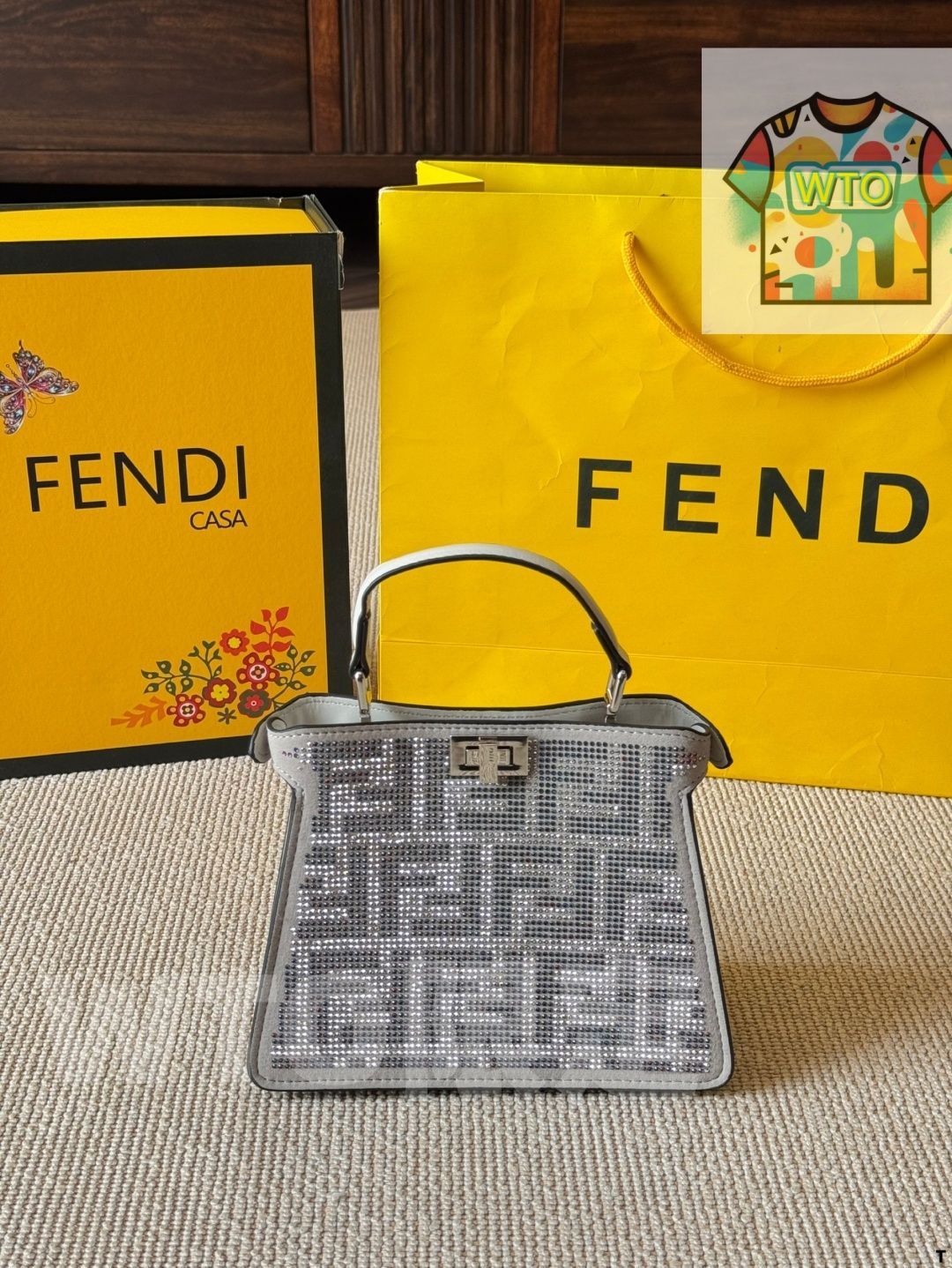WTO通販 Fendi フェンディ ピーカブー キティバッグ 日常通勤に最適-WTO輸入-ALQ94