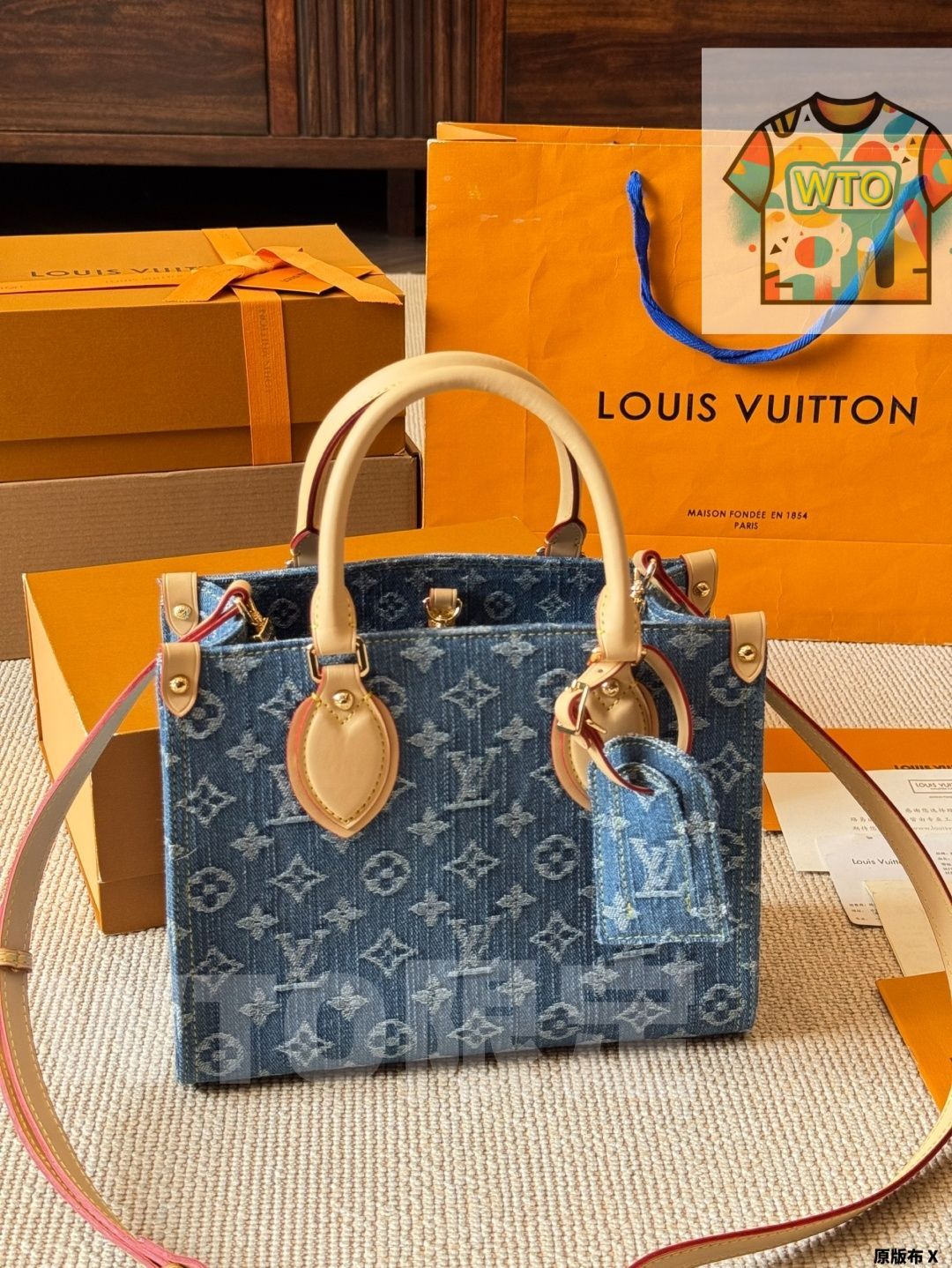 WTO通販 LV ルイ ヴィトン オンザゴー 新しいジャングルバッグ 容量が大きい-WTO輸入-CCS15