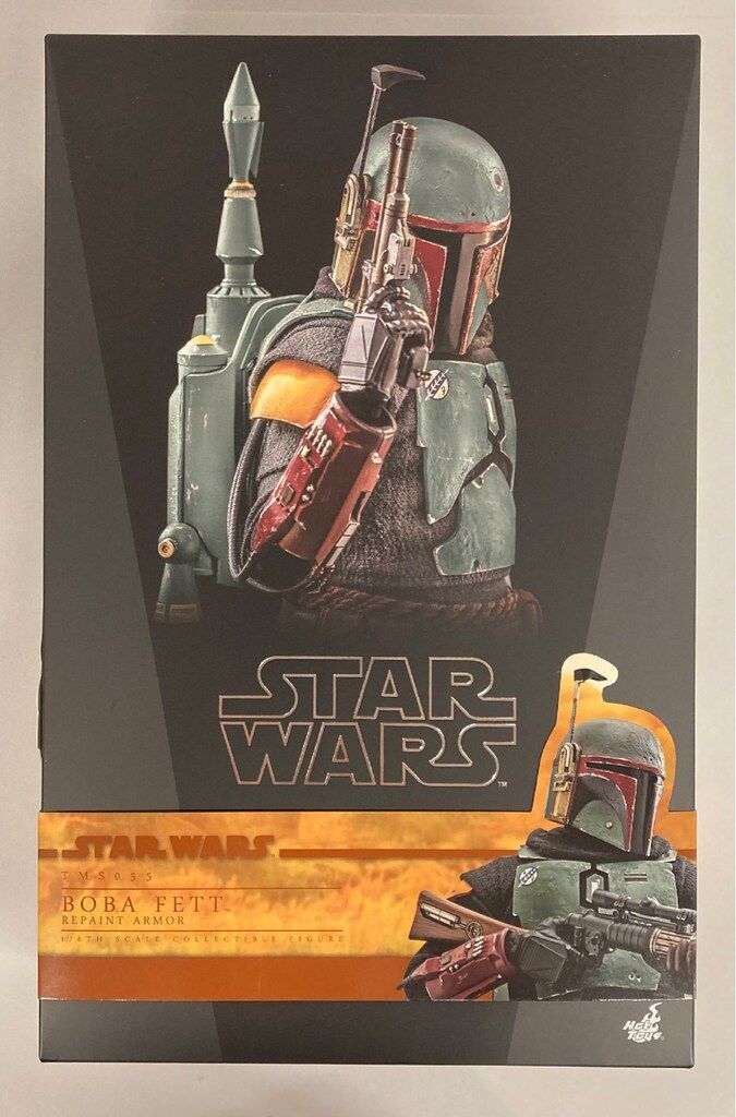 HOTTOYS TELEVISION MASTERPIECE BOBA FETT REPAINT ARMOR TMS055