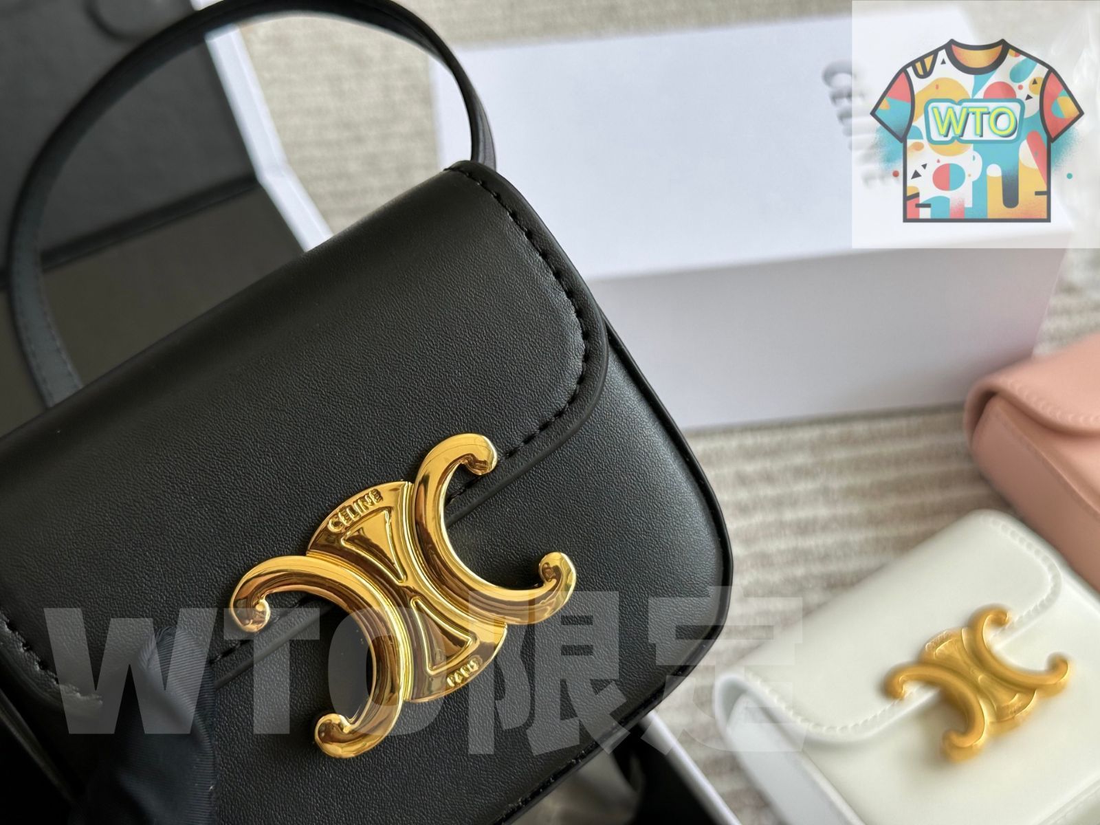 WTO通販 CELINE セリーヌ ミニトリウンフ新シリーズ クールとスウィートの新コンビネーション-WTO輸入-JZM02