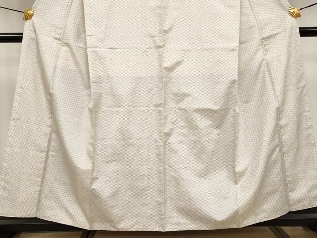  平和屋着物 上 本場大島紬 白大島 十字絣 s 5 紬 着物