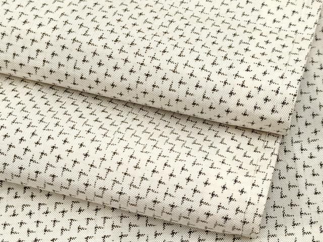 平和屋着物 上 本場大島紬 白大島 十字絣 s 5