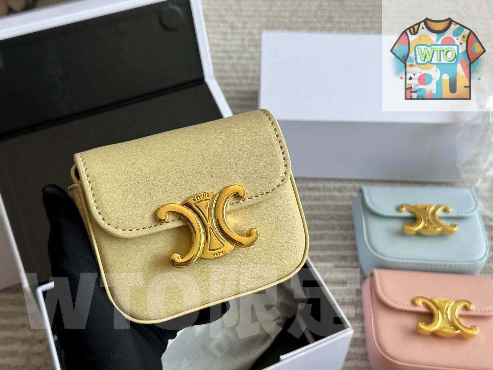 WTO通販 CELINE セリーヌ ミニトリウンフ新シリーズ クールとスウィートの新コンビネーション-WTO輸入-NTT91