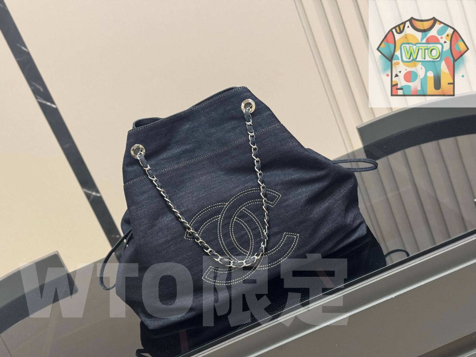 WTO通販 Chanel シャネル デニムバッグ エレガントで永遠に時代遅れしない-WTO輸入-ZNP 48