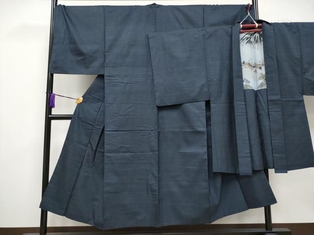 平和屋着物 上 男性 本場大島紬 アンサンブル 100亀甲 総詰め CYAA3705s5