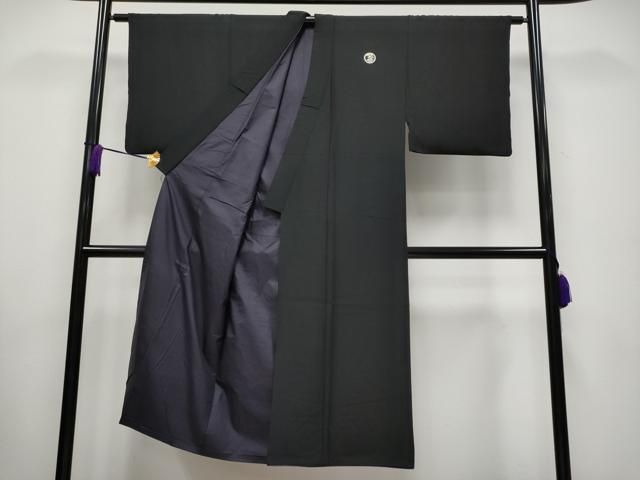 平和屋着物□極上 男性 黒紋付 羽織セット 逸品 CYAA3710s5 平和屋着物□