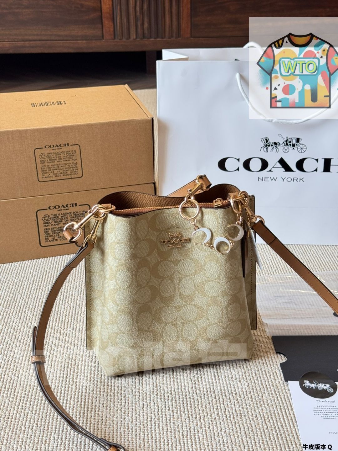  WTO通販 COACH コーチ モリー バケット 使いやすい-WTO輸入-IKB 36 ハンドバッグ バッグ