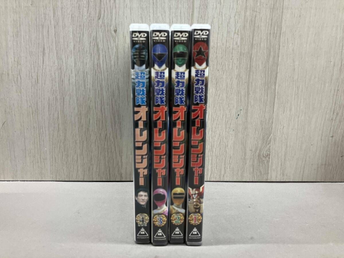 DVD 全4巻セット 超力戦隊オーレンジャー Vol 1 4 星野吾郎 宍戸勝 四日市昌平 正岡邦夫 他