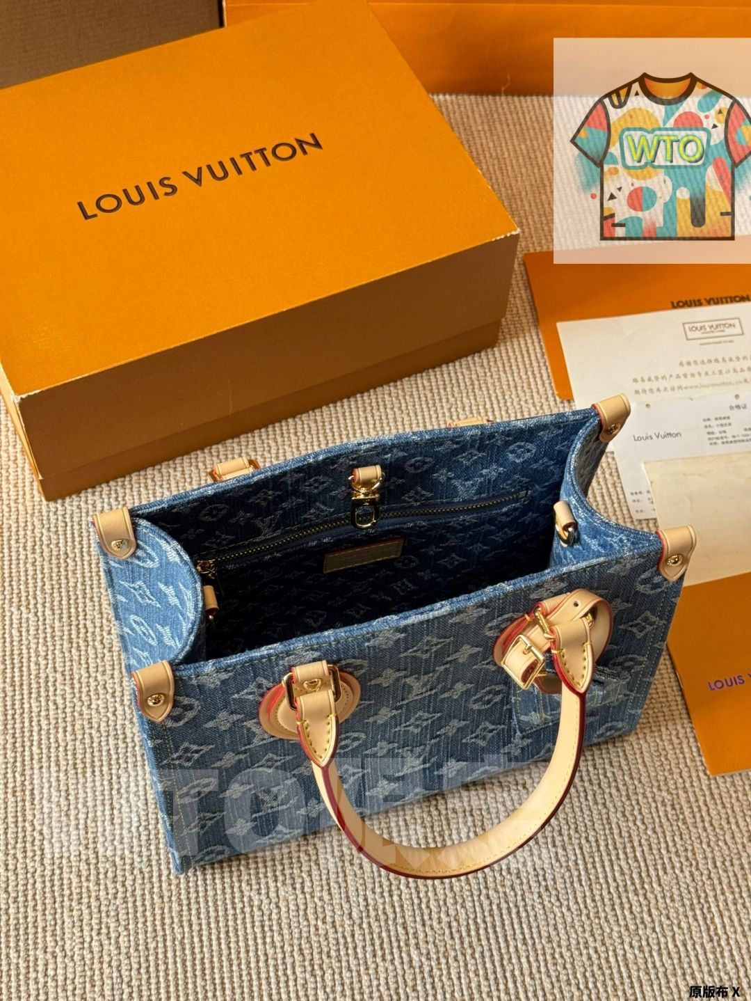  WTO通販 LV ルイ ヴィトン オンザゴー 新しいジャングルバッグ 容量が大きい-WTO輸入-CCS 15 ハンドバッグ バッグ