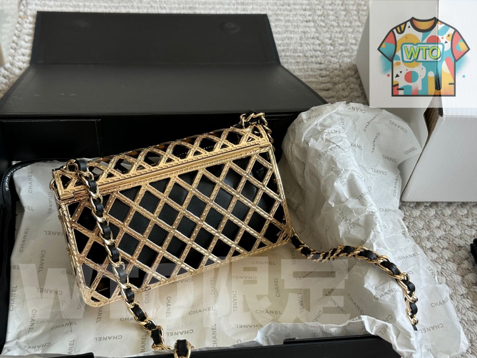 金属製バッグ ボックス付き