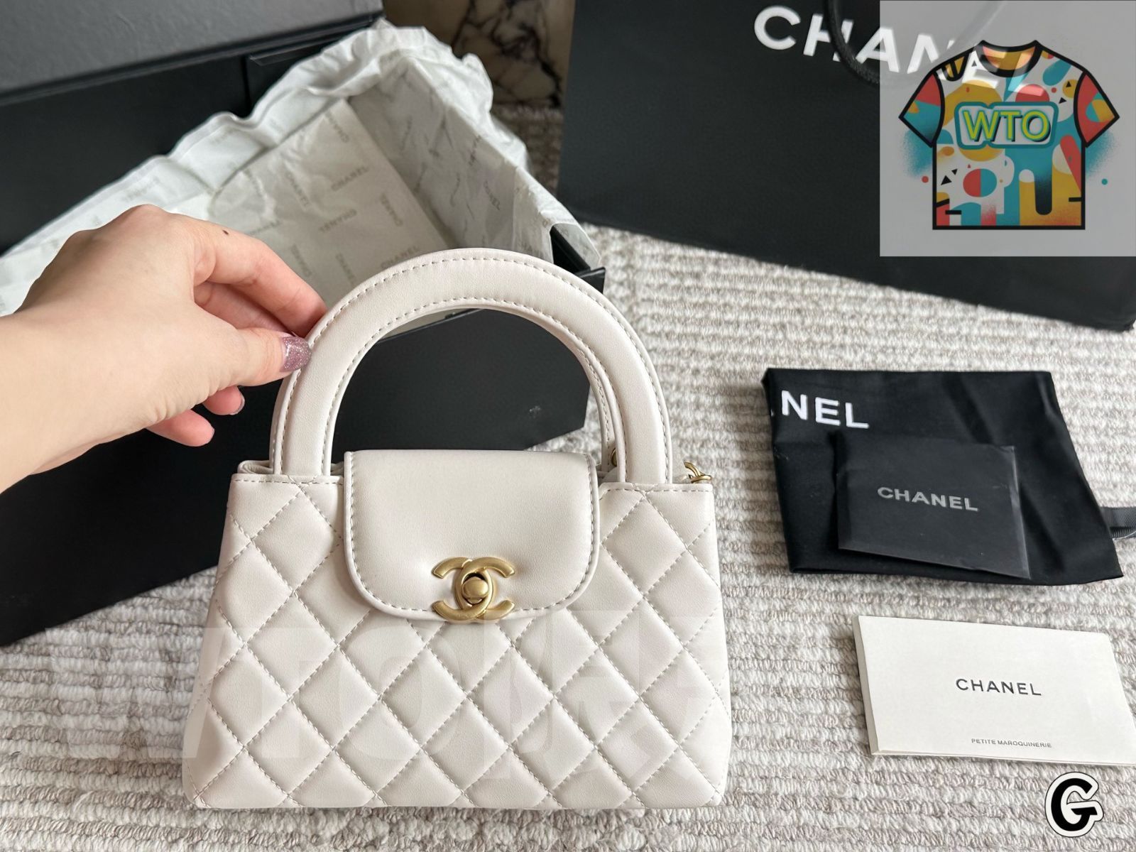 WTO通販 Chanel シャネル 23Kケリー ヴィンテージでエレガント-WTO輸入-TMD33