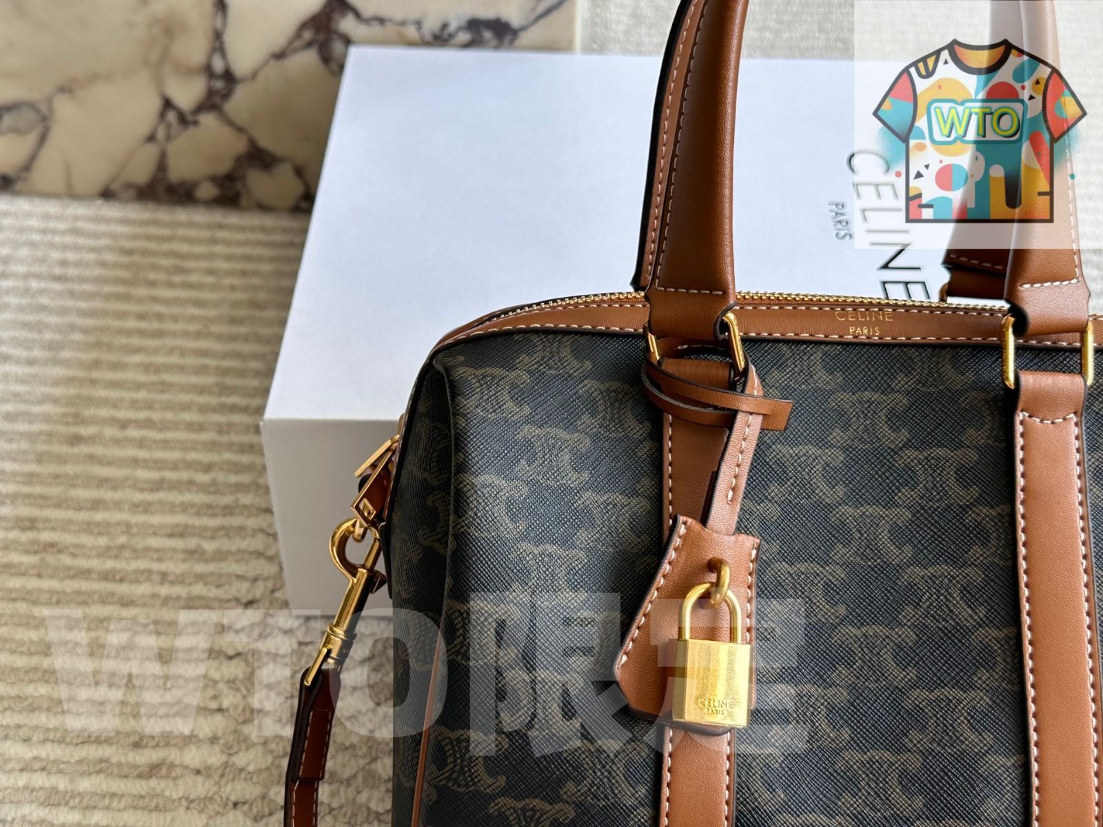 WTO通販 Celine セリーヌ ピローバッグ ボックス付き 復古的でセクシー 万能コーディネート -WTO輸入-ZZY87