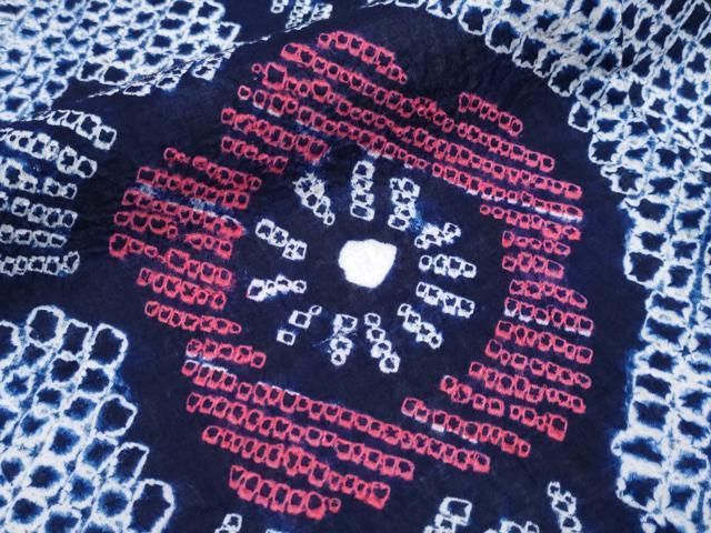  平和屋着物 上 夏物 浴衣 有松鳴海絞り 花唐草文 綿 s 5 浴衣単品 浴衣