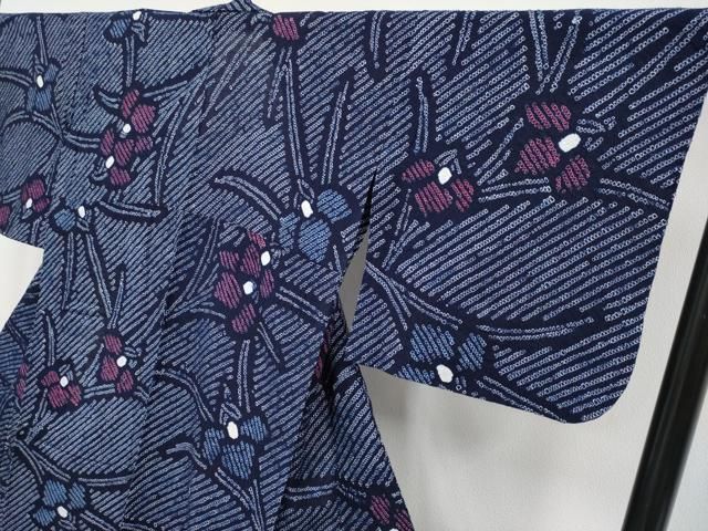 有松鳴海絞り 杜若