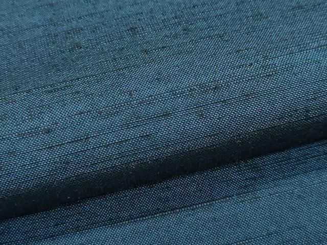 平和屋着物■極上　男性　紬　アンサンブル　キングサイズ　色無地　鉄御納戸色　逸品　未使用　CZAA4289s5 平和屋着物□極上 男性 紬 アンサンブル キングサイズ 色無地 鉄御納戸