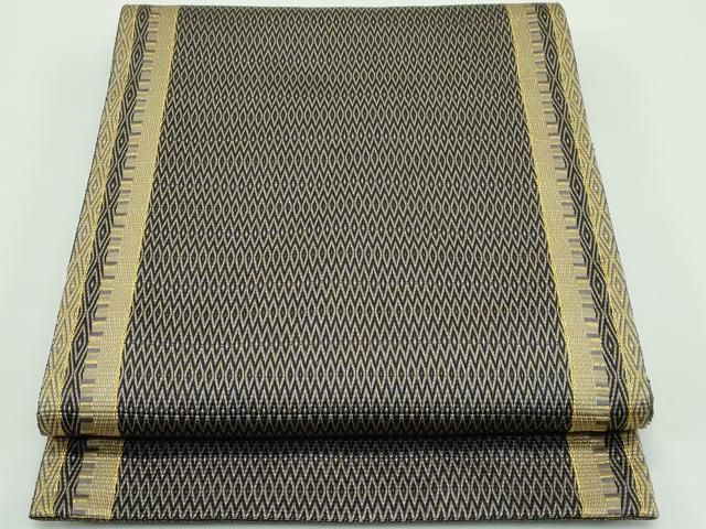 平和屋着物 上 ひなや工房 くむ あむ おる 伊豆蔵明彦 組織 全通柄袋帯 間道 金糸 s 5