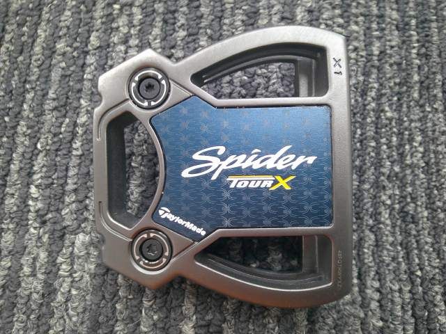パター テーラーメイド SPIDER TOUR X X1 KBS BLACK STEPLESS STEEL 3 6564 博多
