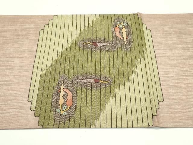 明綴れ 太鼓柄袋帯