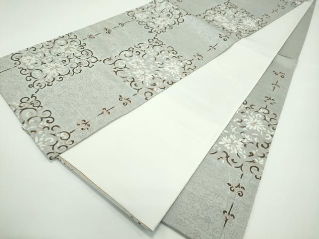  平和屋着物 上 六通柄袋帯 唐織 市松花唐草文 s 5 袋帯 帯
