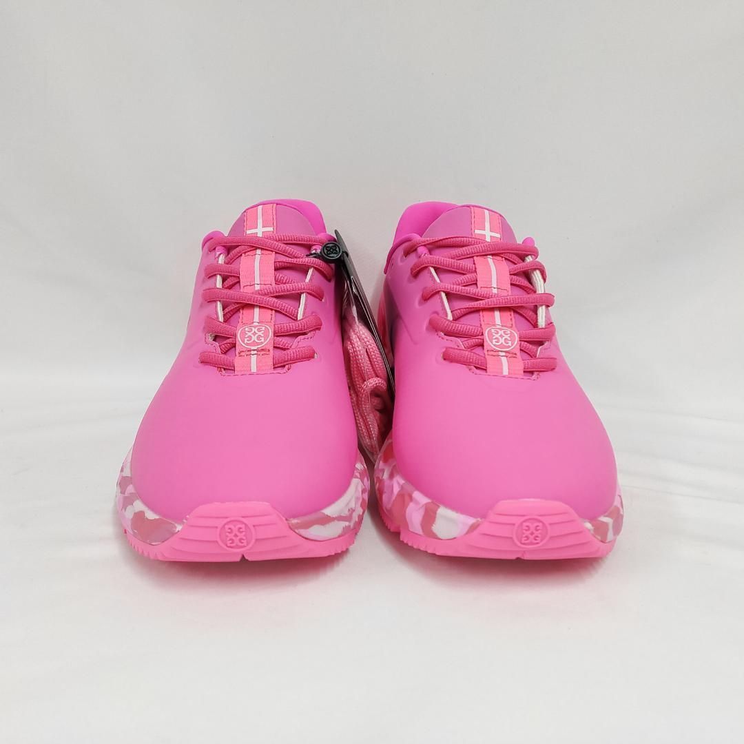 G FORE MG 4 カモソール スパイクレスゴルフシューズ ピンク 24.5 cm ジーフォア