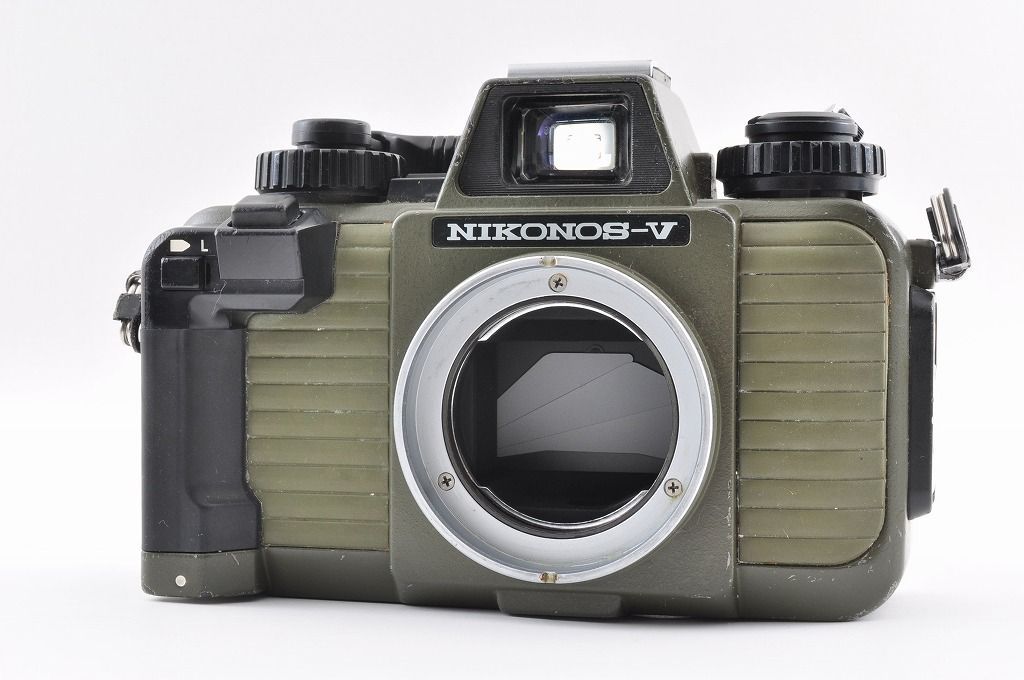 Nikon ニコン Nikonos V オリーブグリーン 28mm f3.5 防水フィルムカメラ