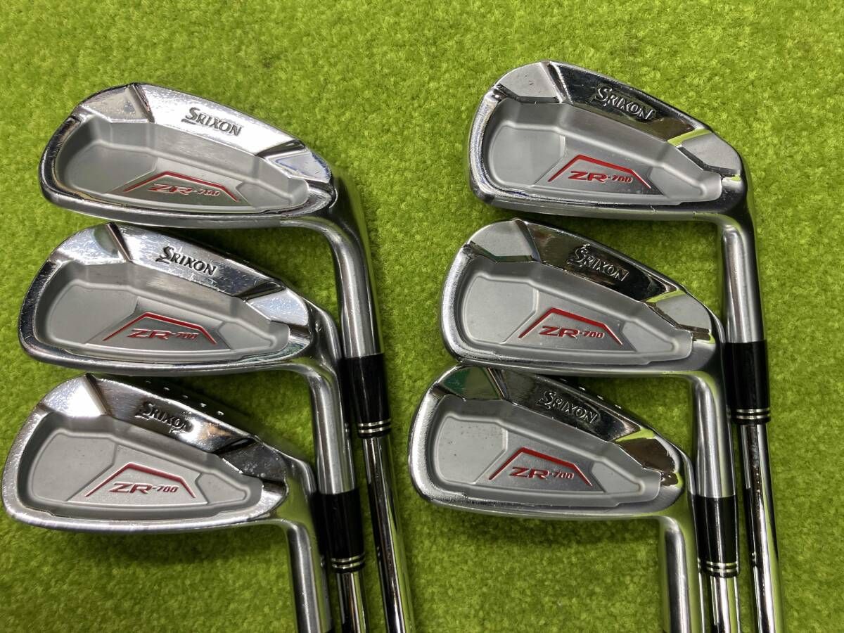 ダンロップ DUNLOP SRIXON ZR-700 シャフト Dynamic G フレックス S200 番手 5-9P 6本セット アイアンセット ゴルフ クラブ