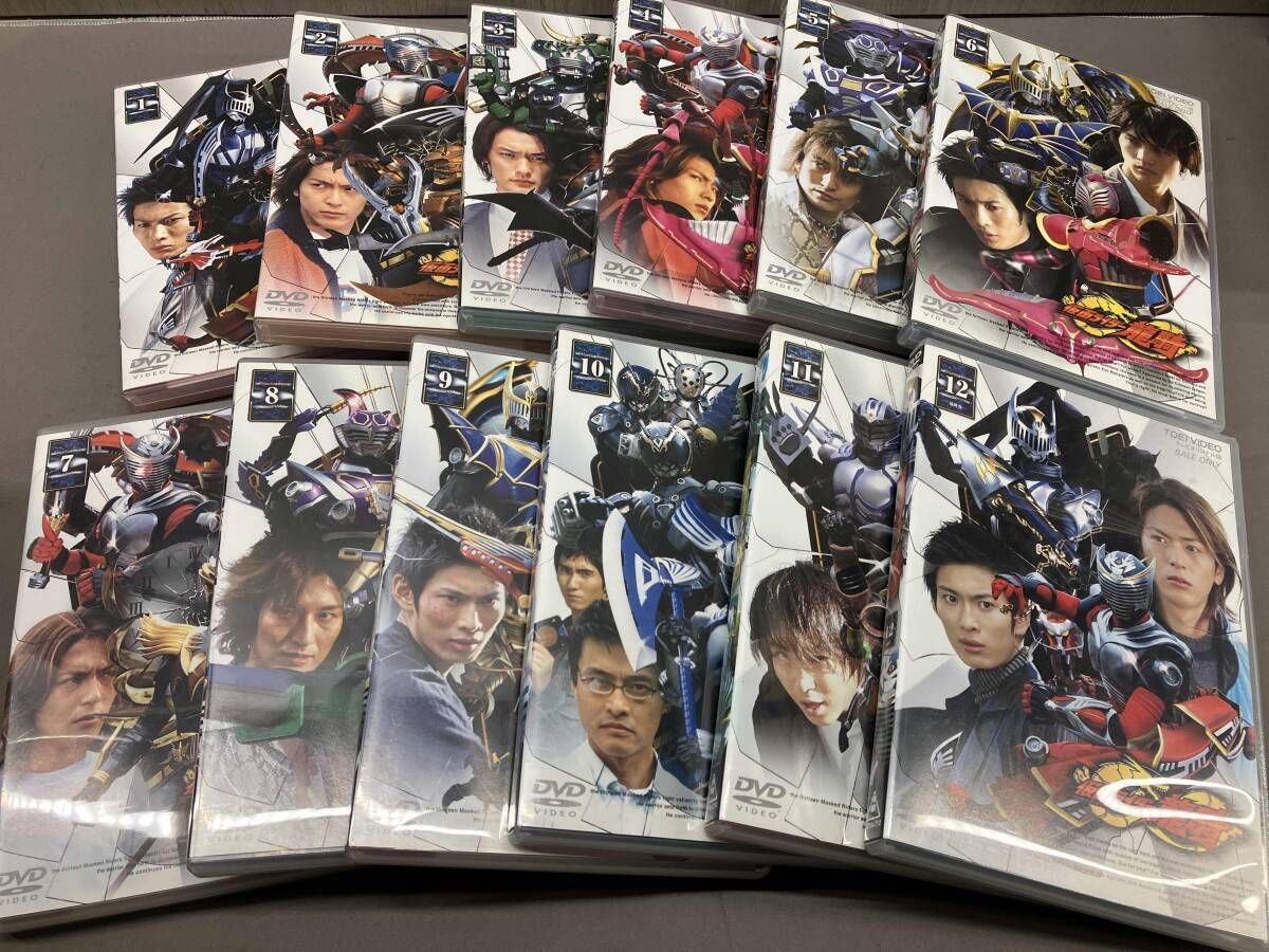 DVD】【※※※】[全12巻セット]仮面ライダー龍騎 Vol.1~12