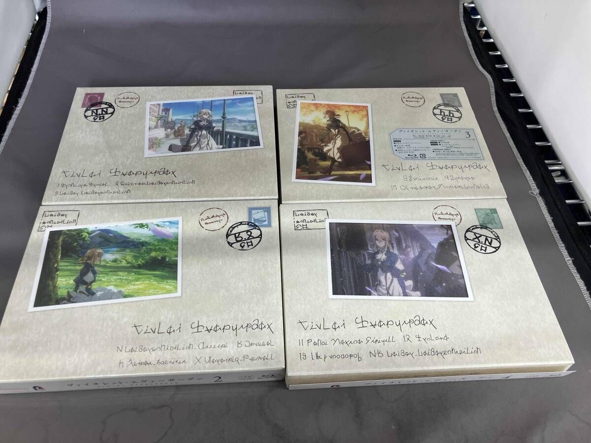 全4巻セット ヴァイオレット･エヴァｰガｰデン 1 4 Blu-ray Disc