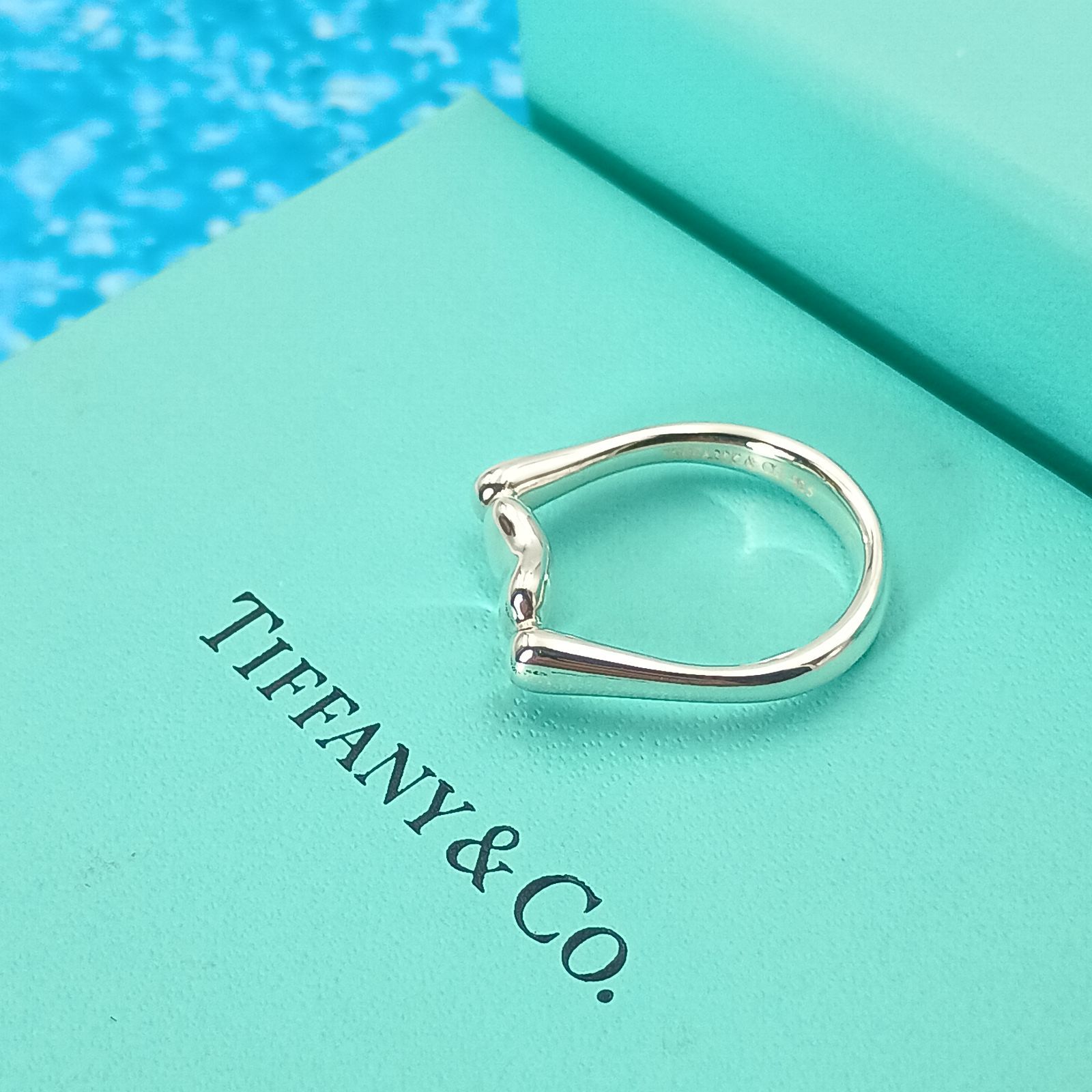 TIFFANY&Co. ティファニー 8号 ビーンズ リング ビーンリング 