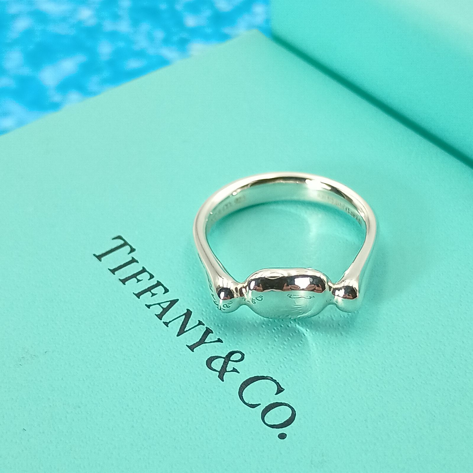 TIFFANY&Co. ティファニー 8号 ビーンズ リング ビーンリング 