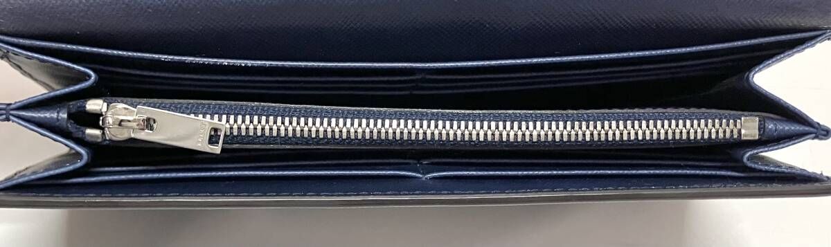  BALLY バリー 長財布 花柄 ネイビー その他 折り財布