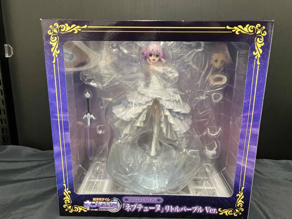 フィギュア フロンティアワｰクス ネプテュｰヌ リトルパｰプルver. 1 7 超次元ゲイム 陽だまりのリトルパｰプル