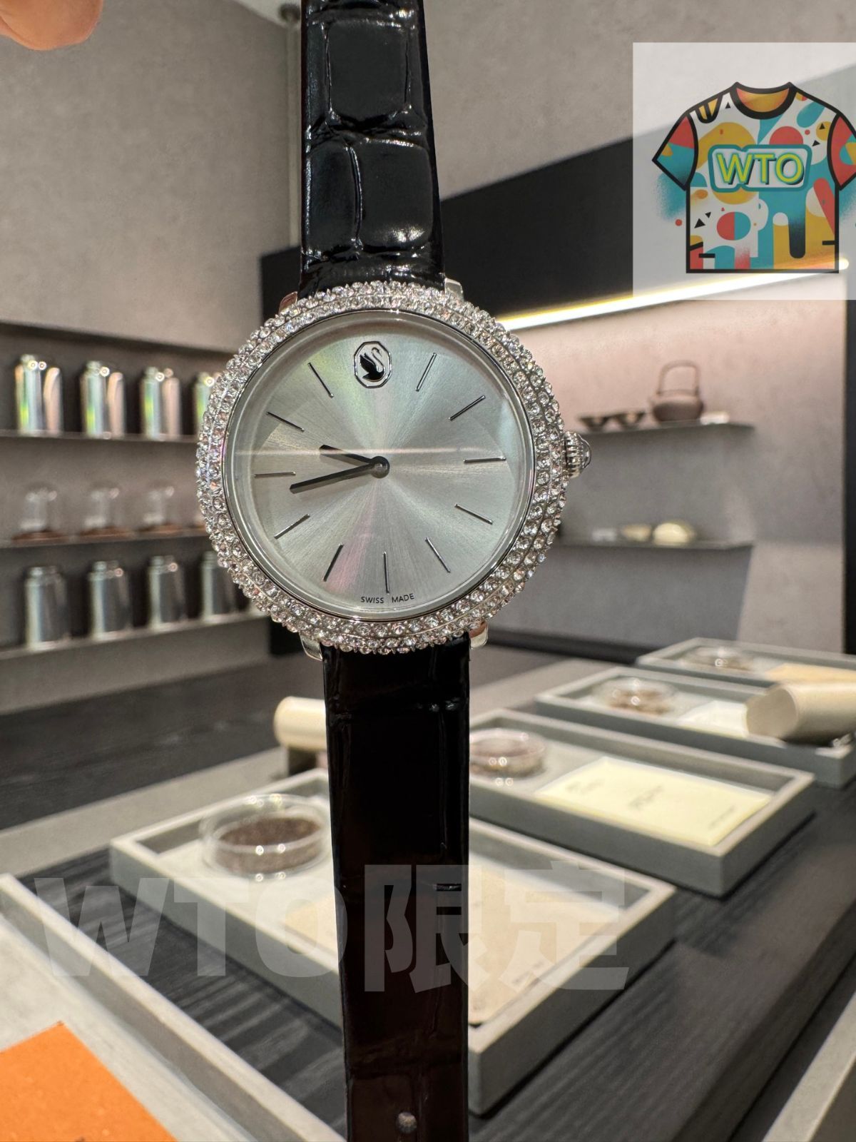 今日 Swarovski スワロフスキー サマー ファッション ウォッチ-WTO輸入2