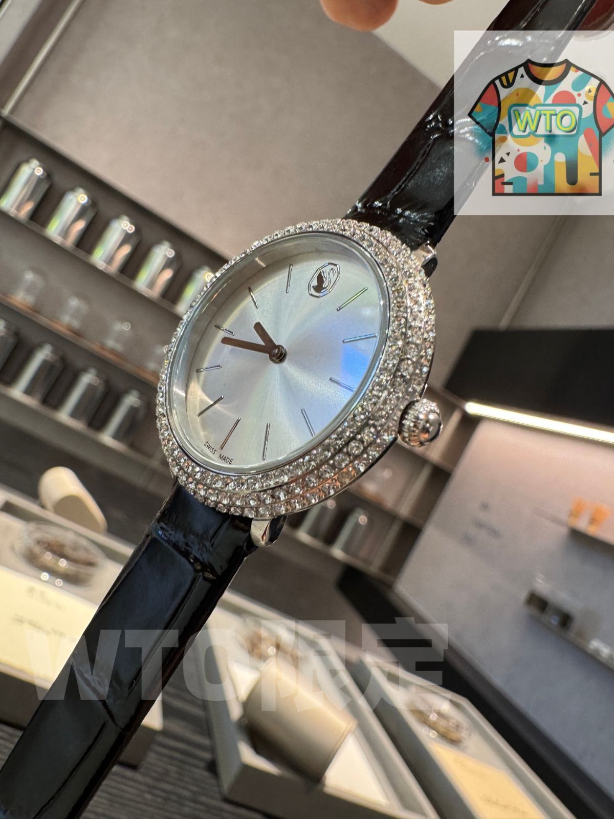 今日 Swarovski スワロフスキー サマー ファッション ウォッチ-WTO輸入2