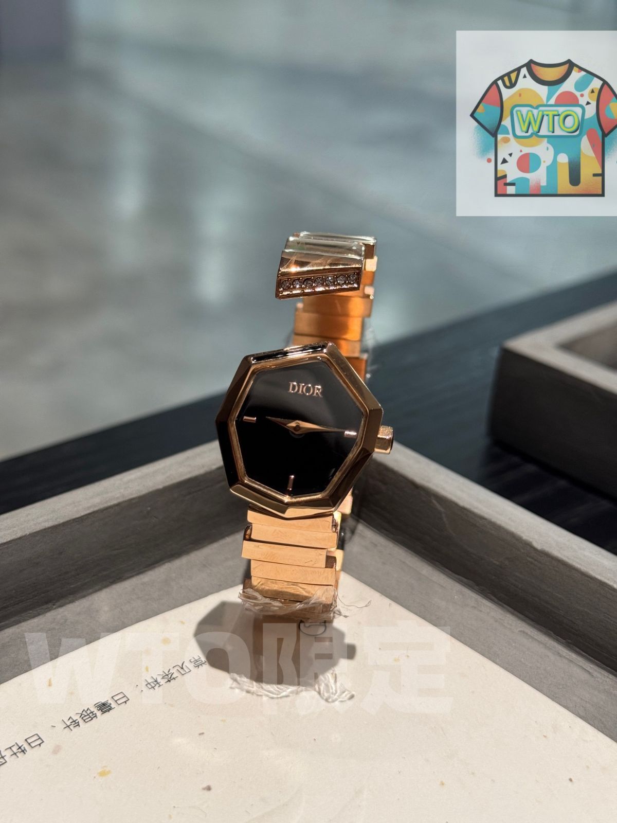 今日 Dior ディオール GEM フルスチール ウォッチ