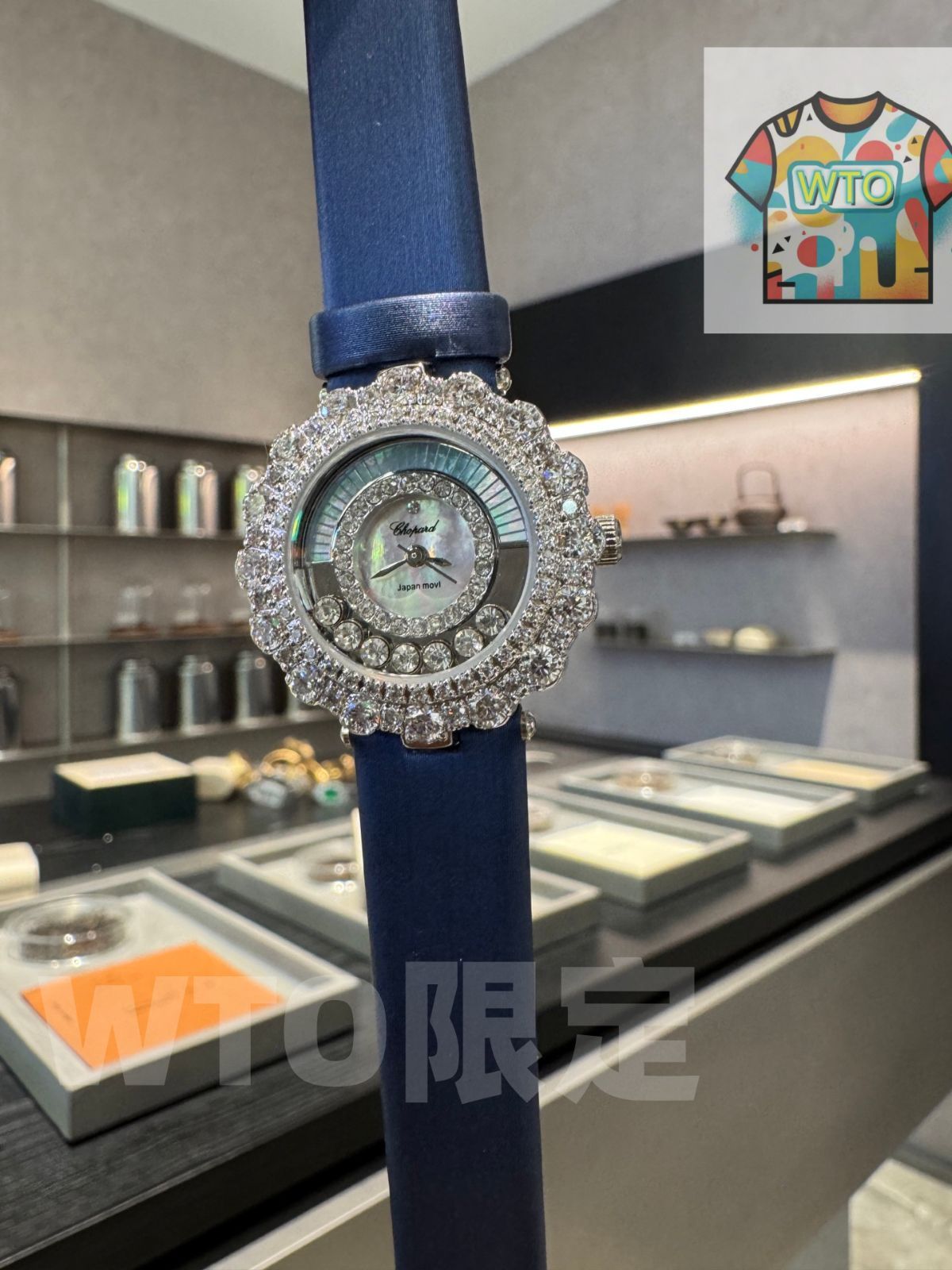 今日 Chopard ショパール Happy Diamonds ジュエルウォッチ-WTO輸入2