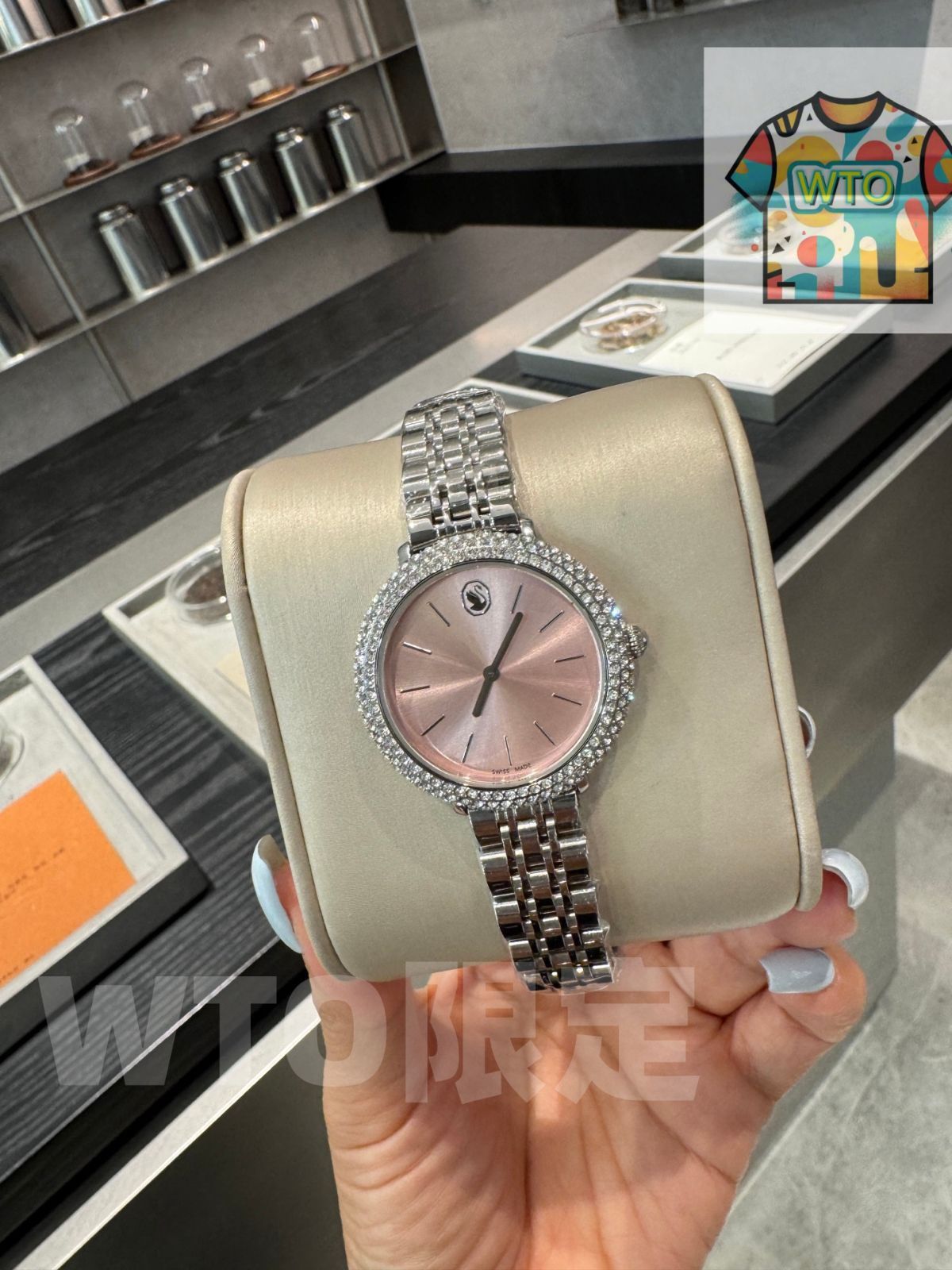 今日 Swarovski スワロフスキー サマー ファッション ウォッチ