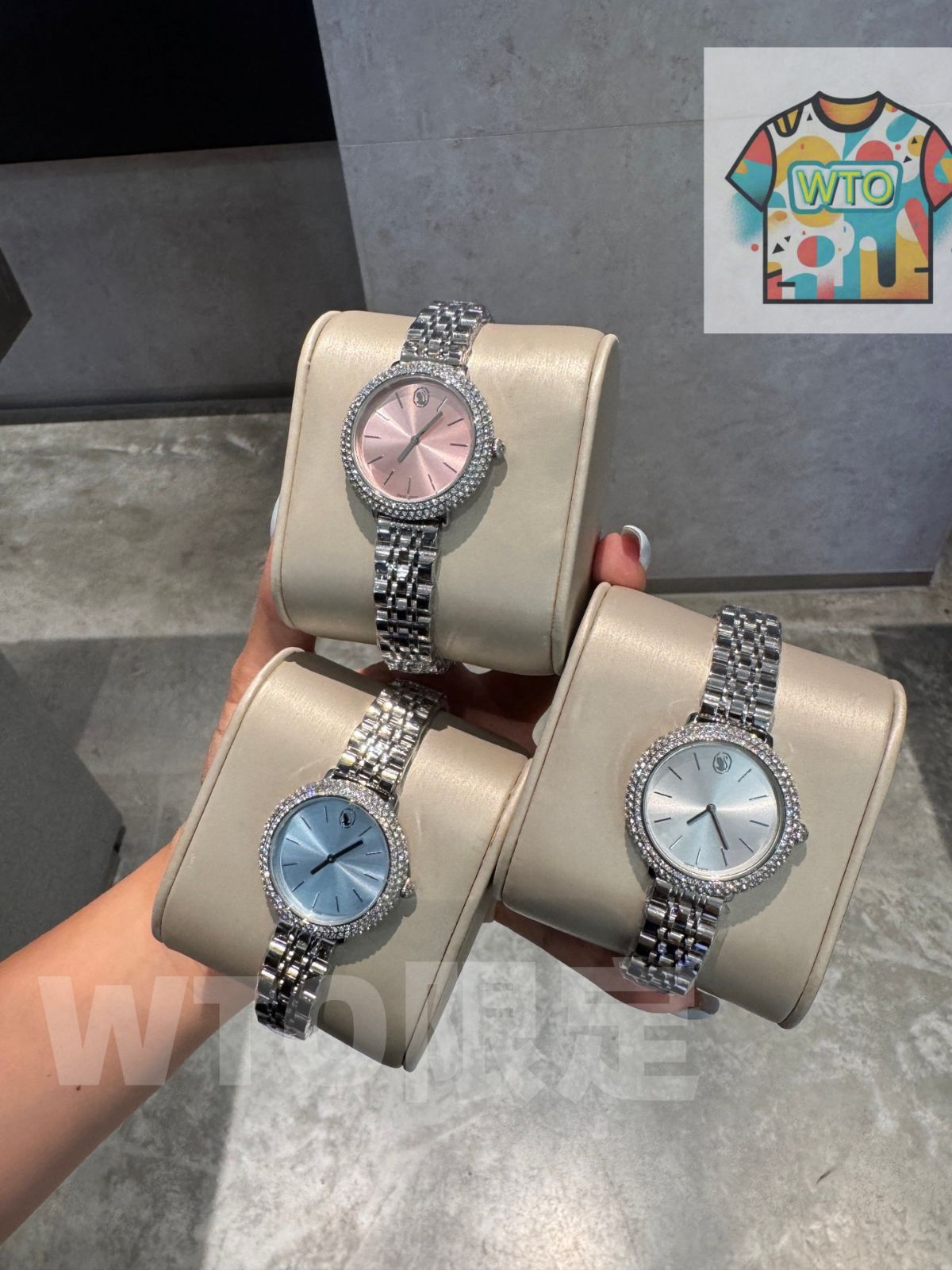 今日 Swarovski スワロフスキー サマー ファッション ウォッチ