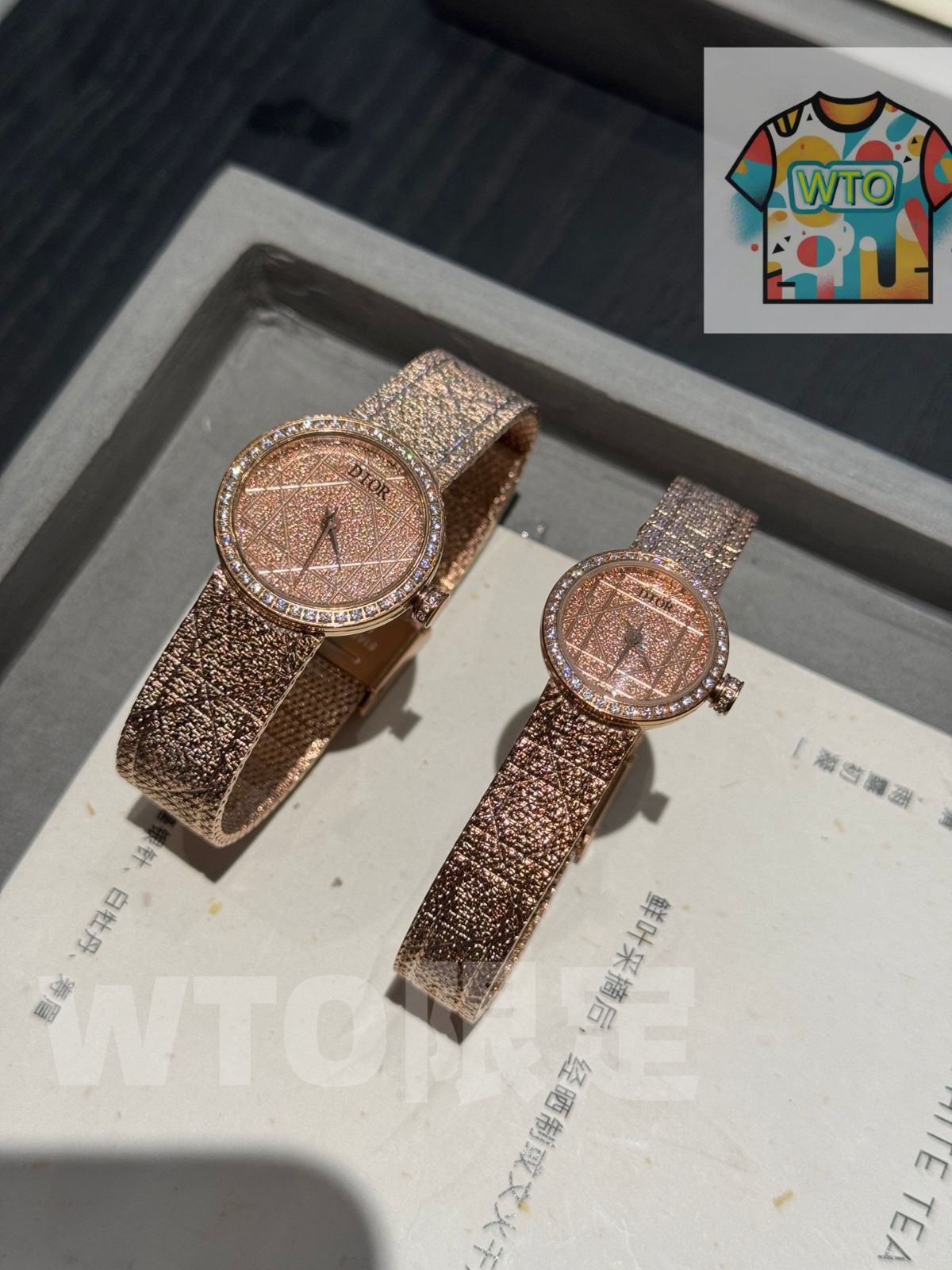 今日 Dior ディオール LA D MY シリーズ ウォッチ-WTO輸入2