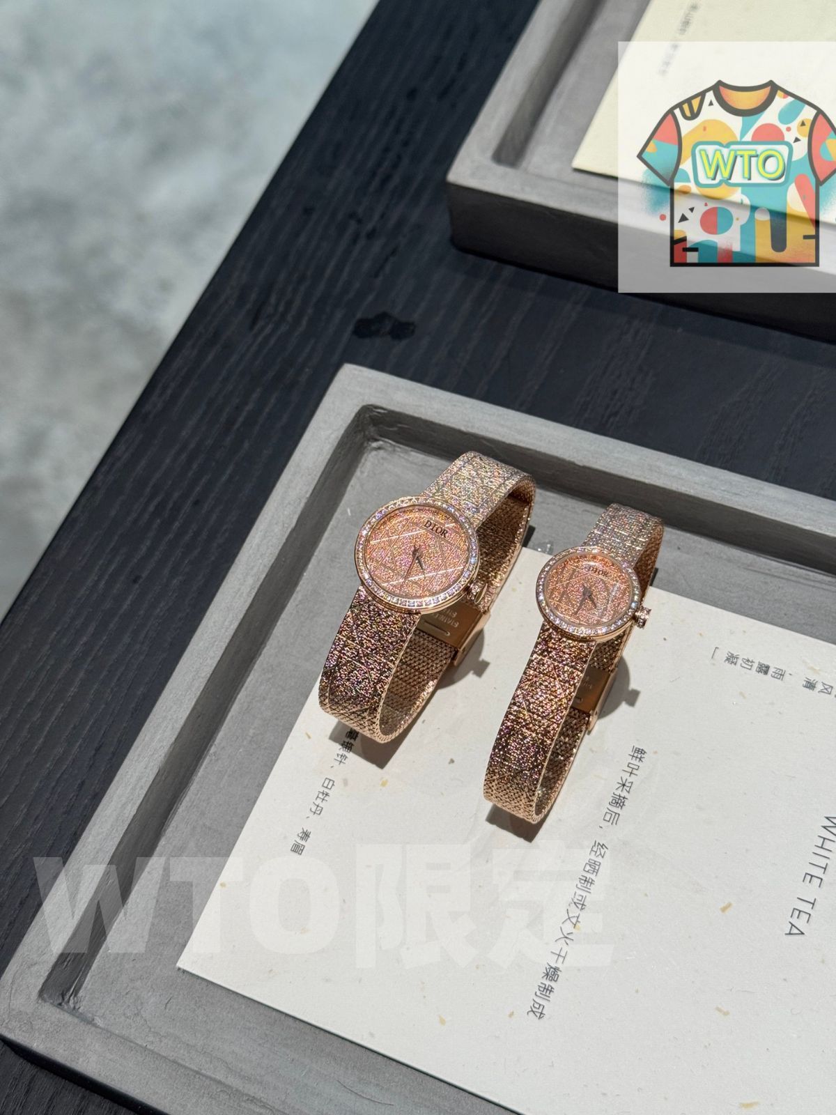 今日 Dior ディオール LA D MY DIOR シリーズ ウォッチ-WTO輸入2