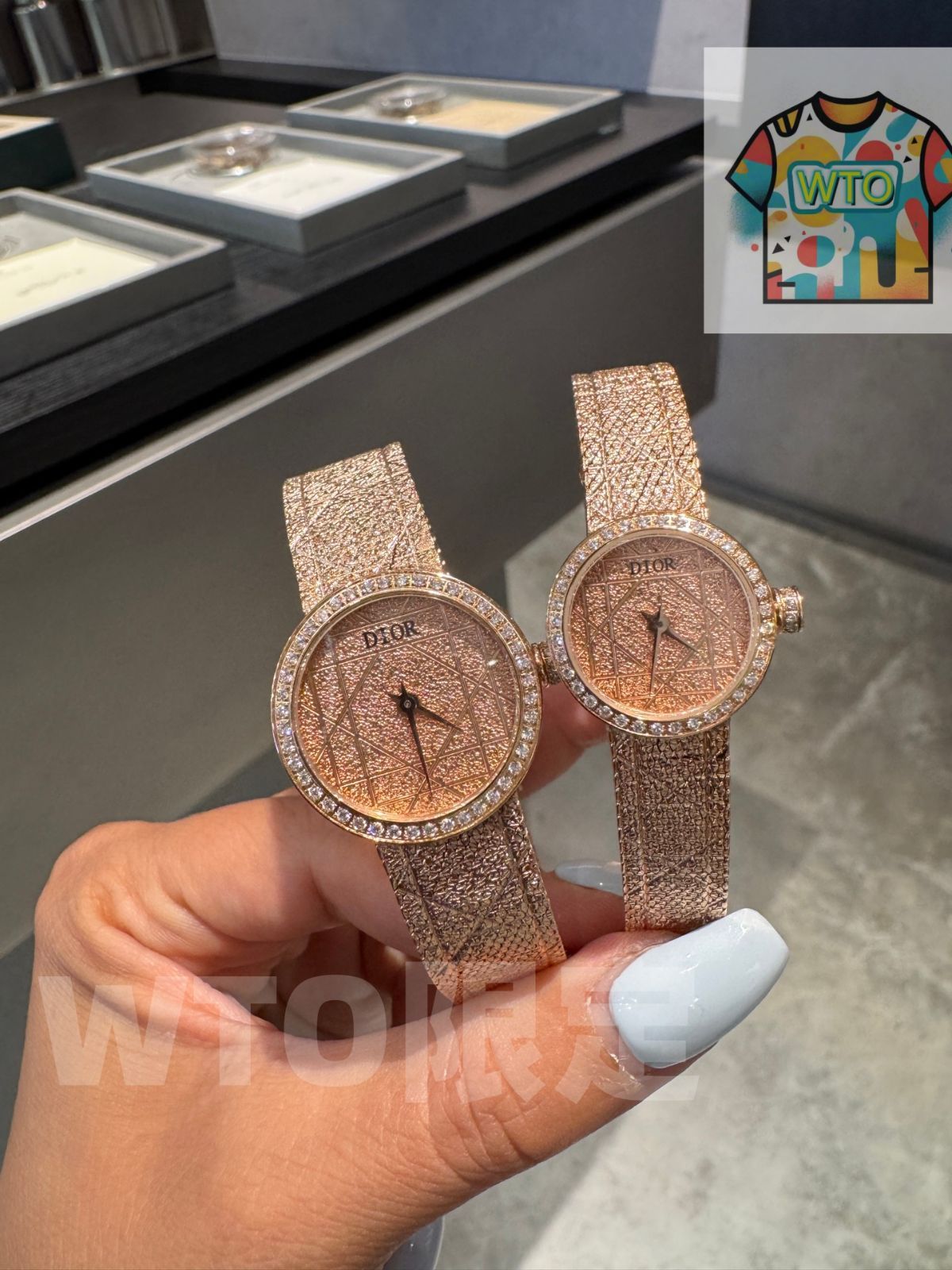  今日 Dior ディオール LA D MY シリーズ ウォッチ-WTO輸入2 腕時計(デジタル) 時計