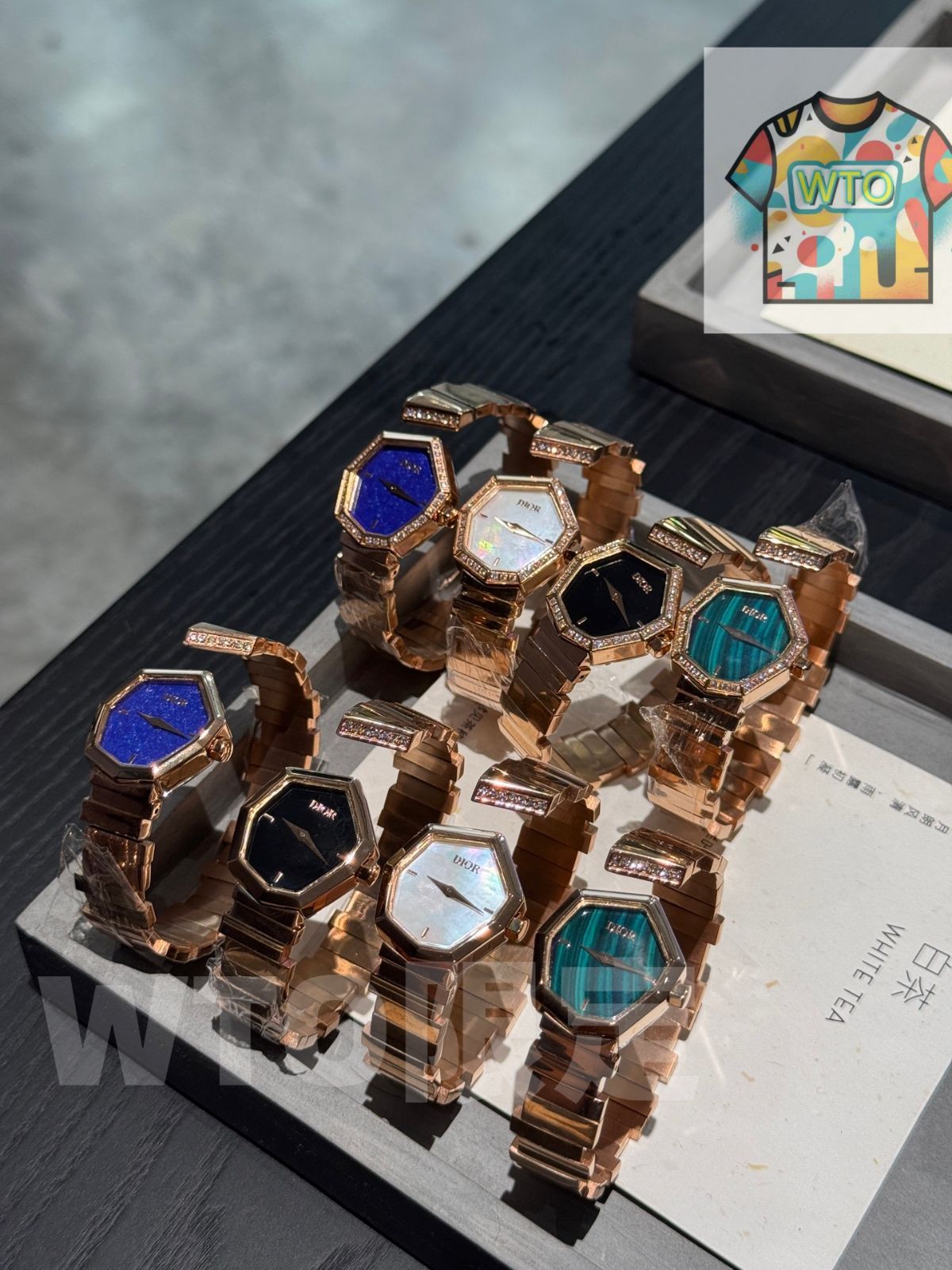 今日 Dior ディオール GEM DIOR フルスチール ウォッチ