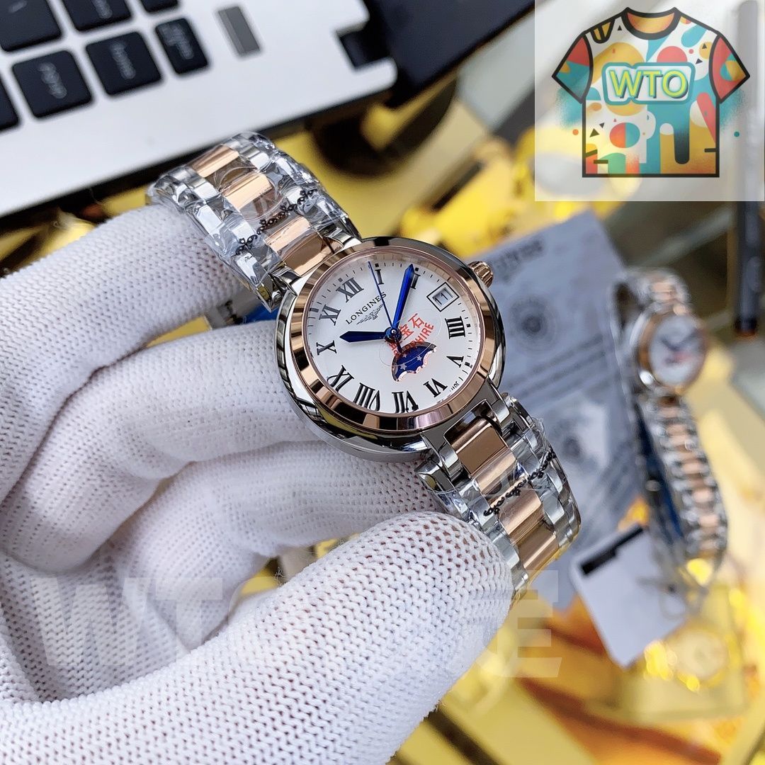 WTO通販 Longines ロンジン Primaluna Women s Moon Phase Watch-WTO輸入-AHL 56